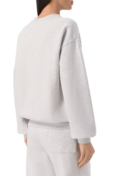 Хлопковый свитшот SPORTY AND RICH, арт. ST09876257GY03, фото 4