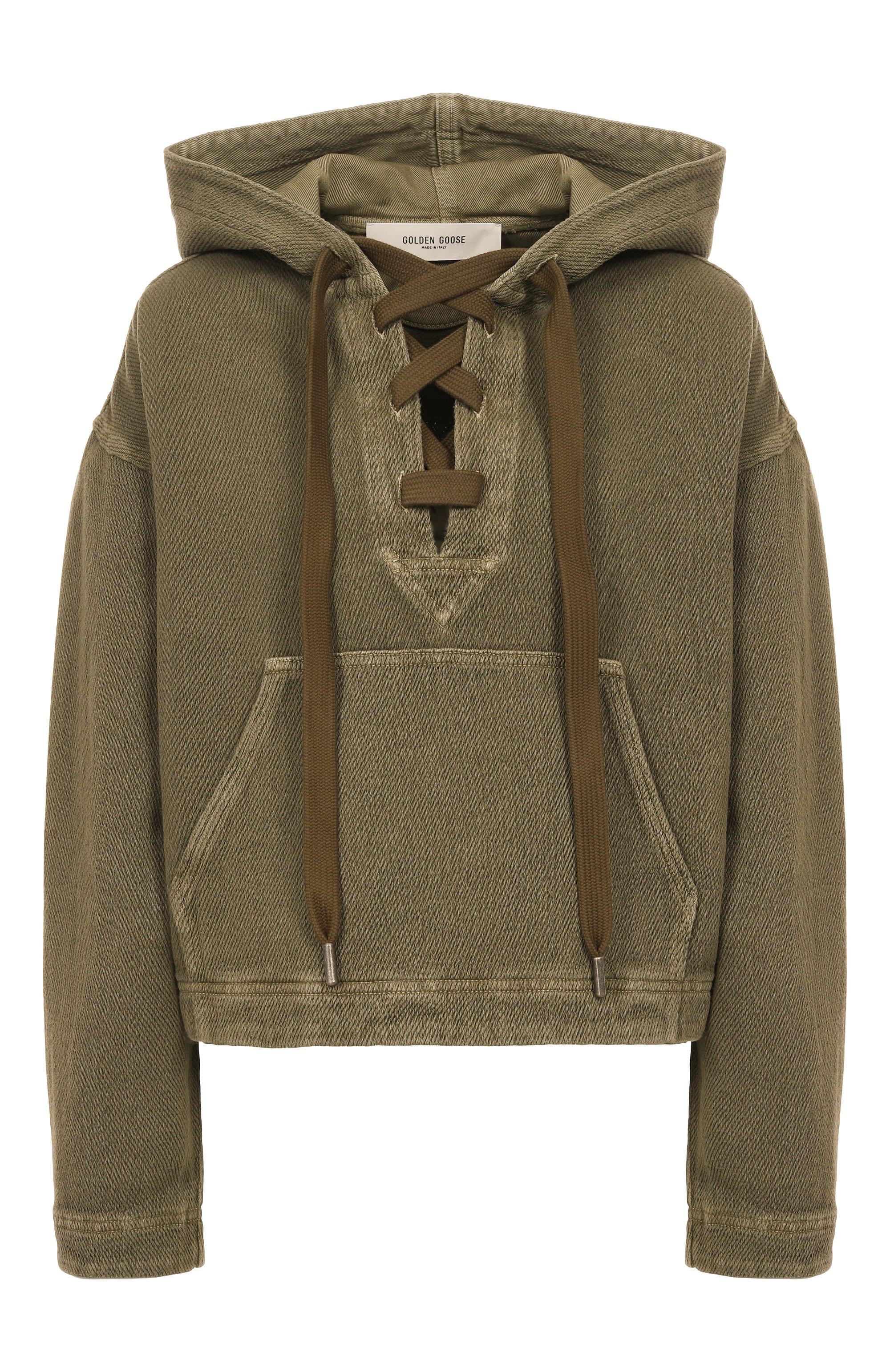 Джинсовое худи GOLDEN GOOSE DELUXE BRAND, арт. GWP02341.P002079, фото 1