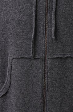 Мужской кардиган из шерсти и кашемира MAISON MARGIELA темно-серого цвета, арт. S50GU0234/M13095 | Фото 6 (Драгоценные камни: Проставлено; Рукава: Длинные; Материал внешний: Кашемир, Шерсть; Материал сплава: Проставлено; Длина (для топов): Стандартные; Мужское Кросс-КТ: Кардиган-одежда; Стили: Минимализм)