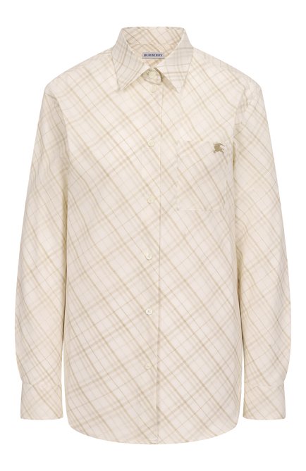 Женская хлопковая рубашка BURBERRY, арт. 8110914