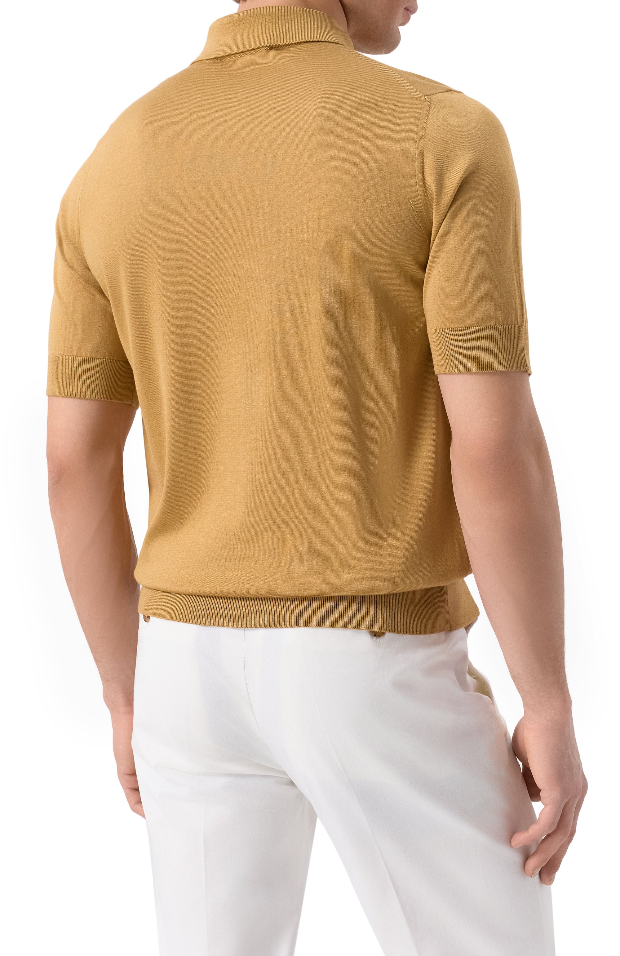 Шелковое поло DOLCE & GABBANA, арт. GXZ02Z/JBSK3, фото 4