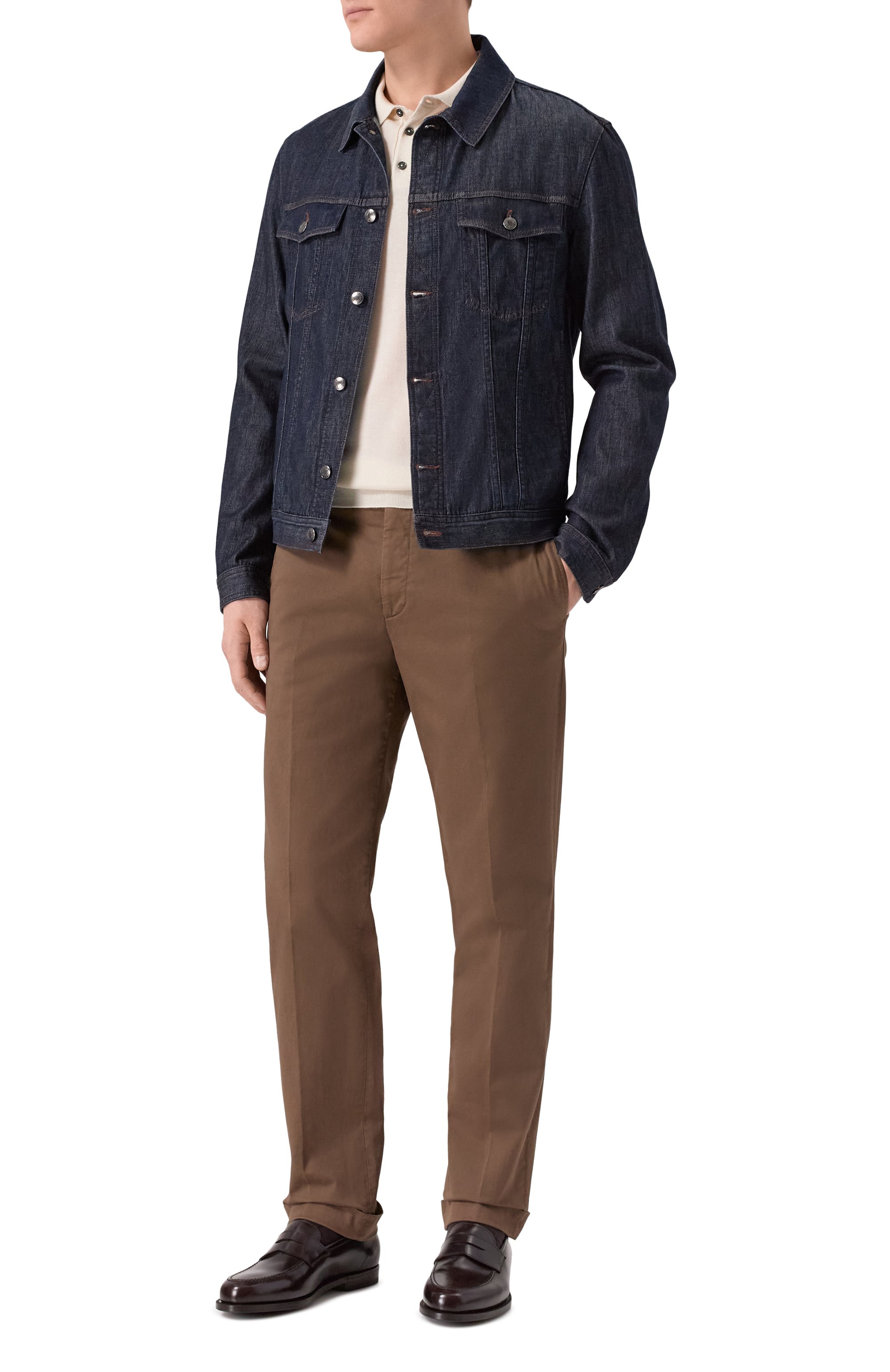 Кожаные пенни-лоферы GREEN GEORGE, арт. 2111/P0LISHED, фото 2