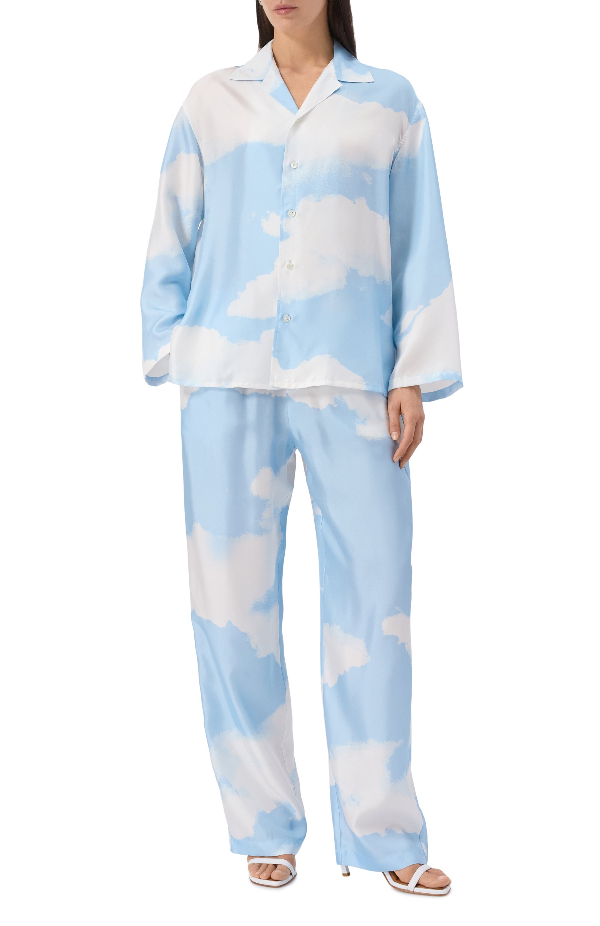 Шелковая рубашка MOSCHINO, арт. A0205/5551, фото 2