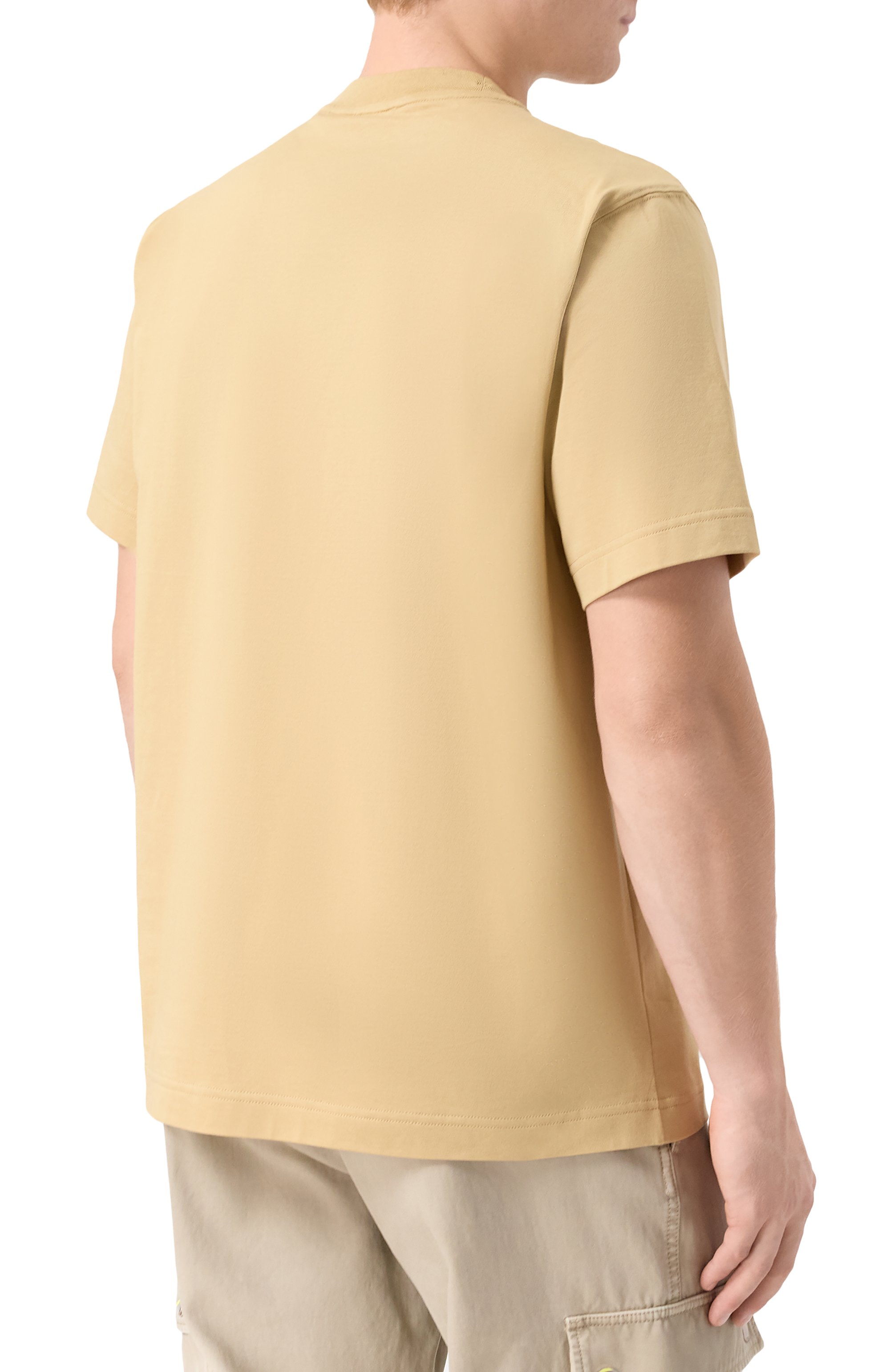 Хлопковая футболка BURBERRY, арт. 8112805, фото 4