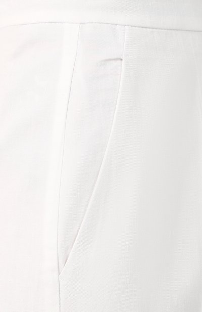 Брюки из смеси хлопка и льна BRUNELLO CUCINELLI, арт. MF579P6941, фото 5