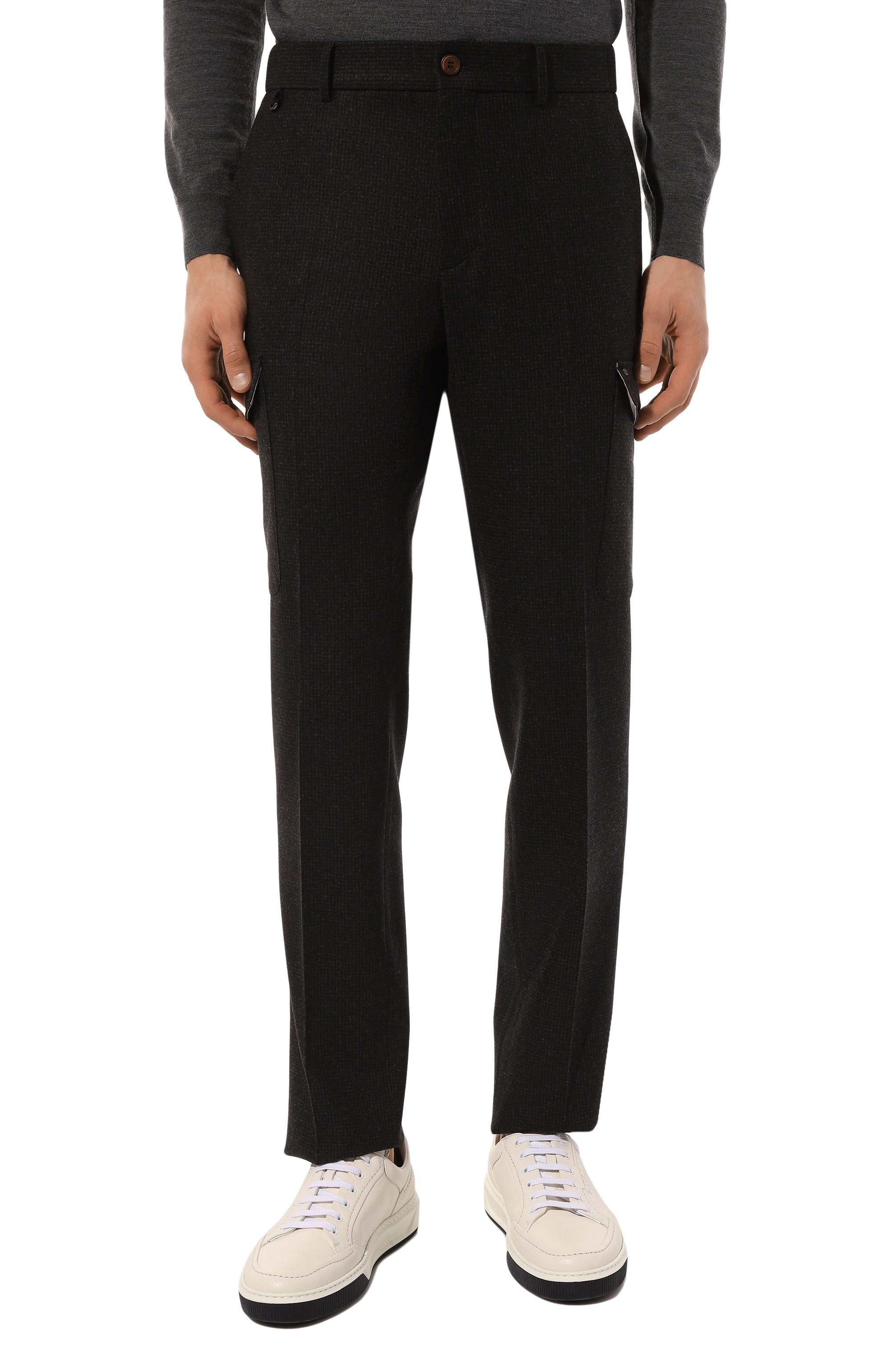 Шерстяные брюки-карго STEFANO RICCI, арт. M1T4300040/W0011R, фото 3