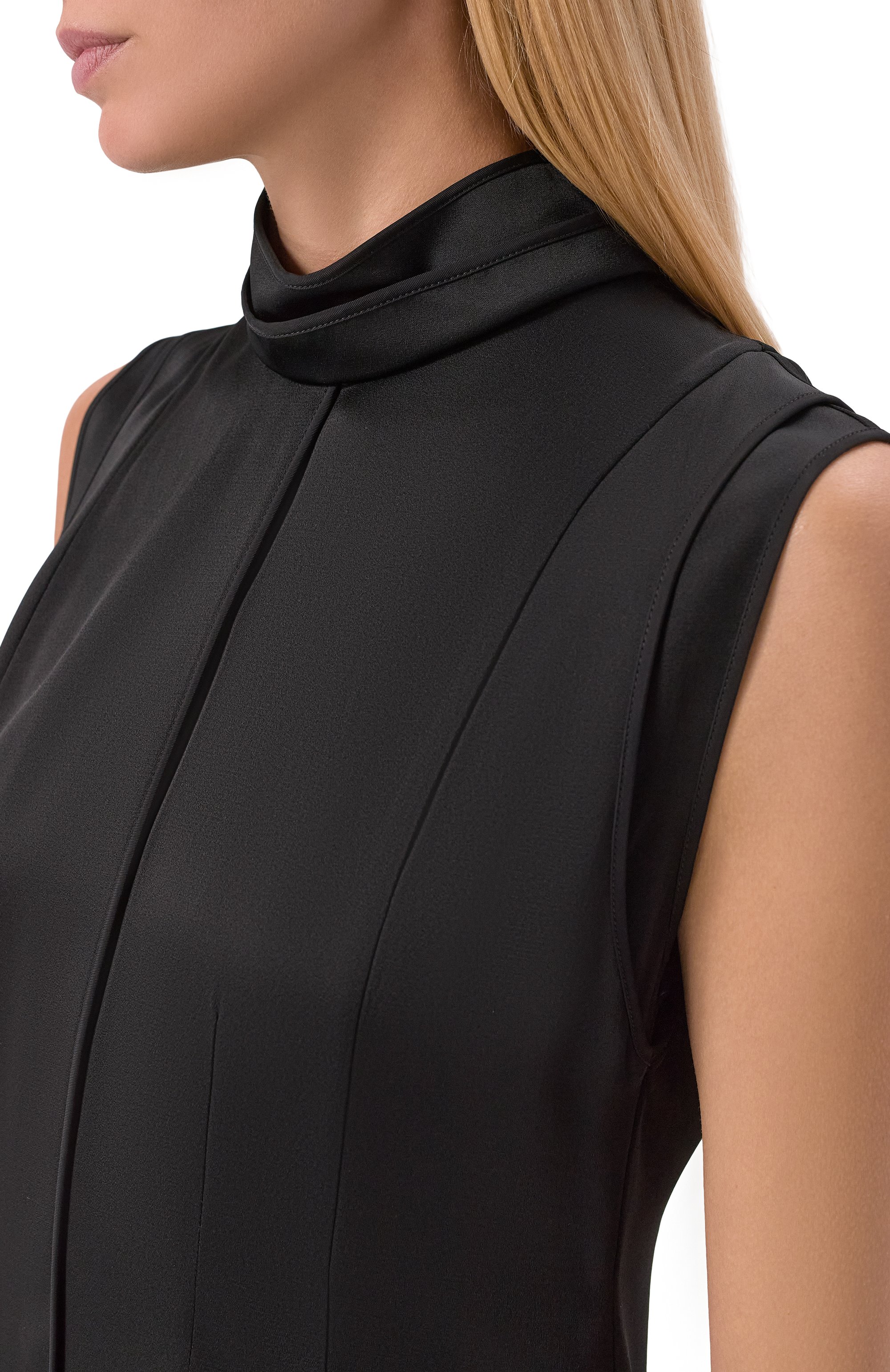 Атласный топ JIL SANDER, арт. J02NC0288/J76018, фото 5