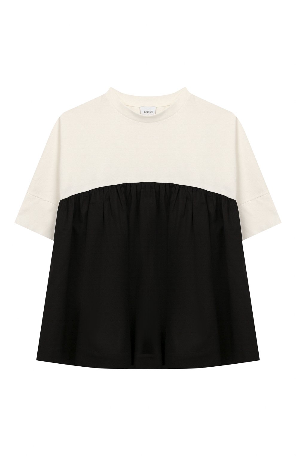 Хлопковая футболка UNLABEL, арт. DAHLIA-2/53-IN007-A/12A-16A, фото 1