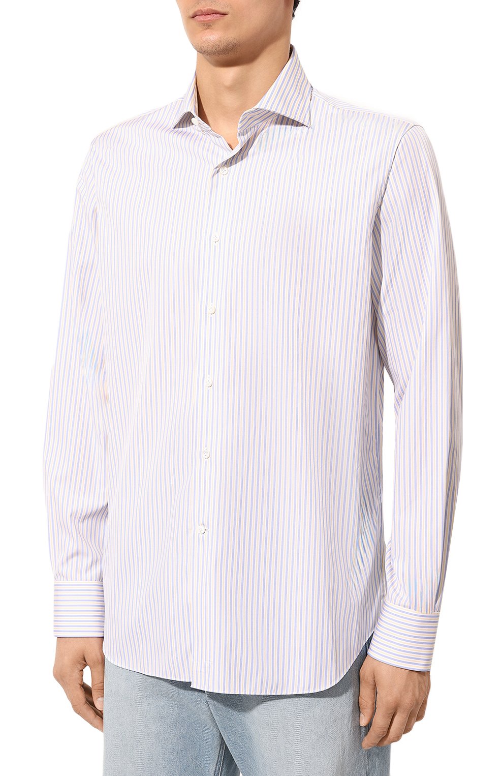 Хлопковая рубашка ALESSANDRO GHERARDI, арт. BR1-3G-7T/P402, фото 3