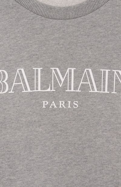 Хлопковый свитшот BALMAIN, арт. BW4Q30, фото 3