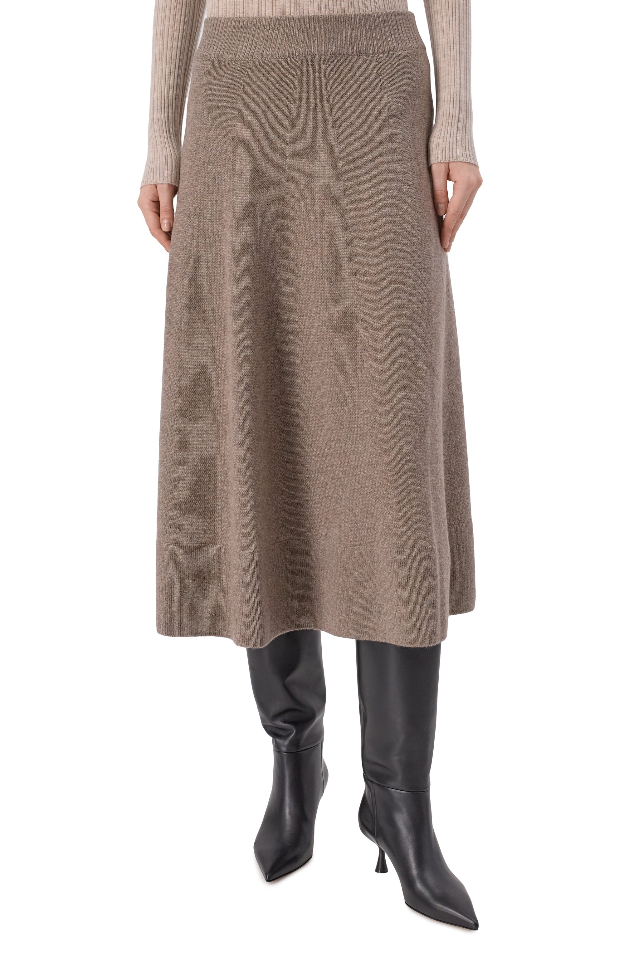 Кашемировая юбка AGNONA, арт. KG10060E/0K080NE, фото 3