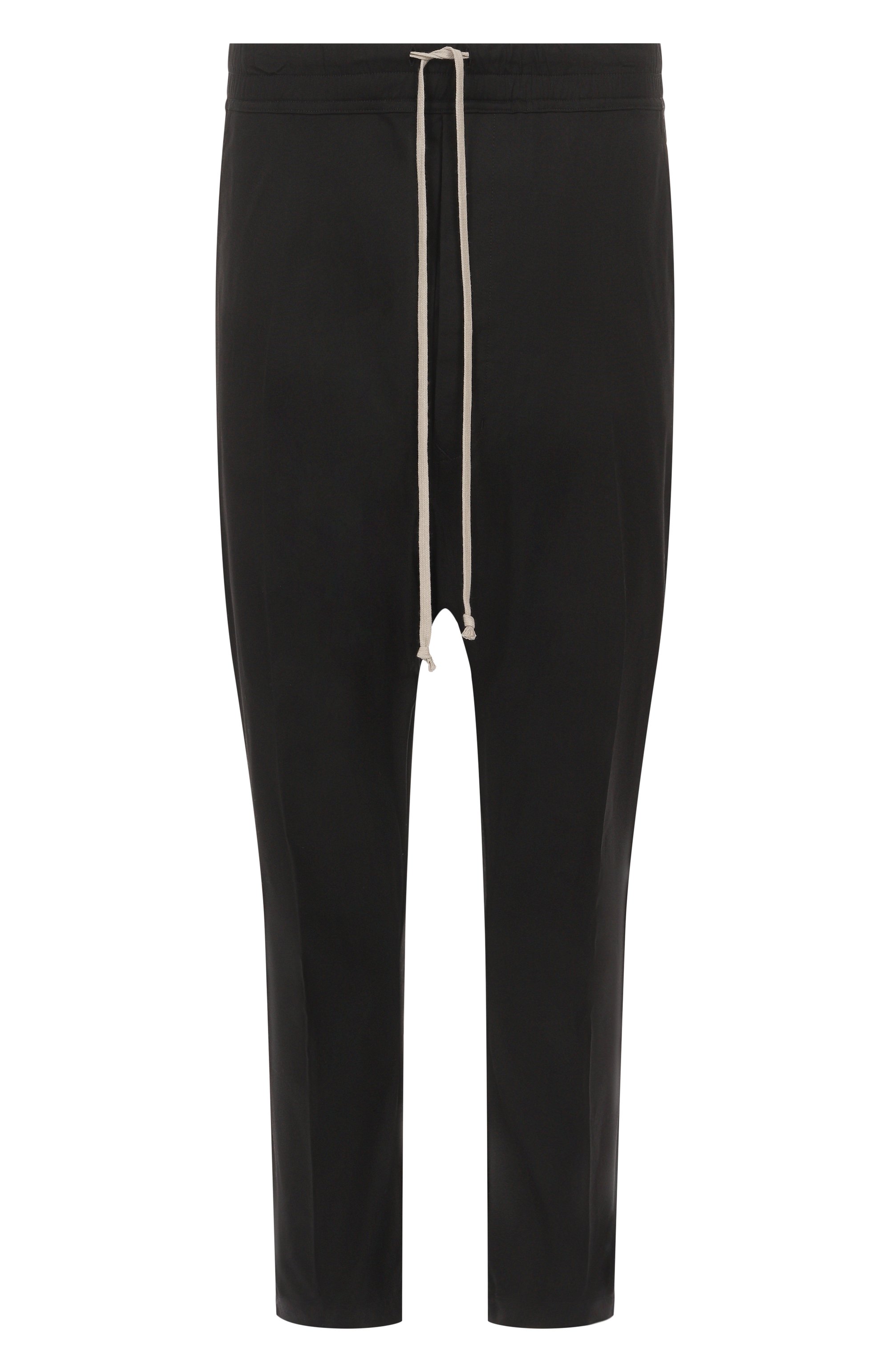 Хлопковые брюки RICK OWENS, арт. RU02E1380/TE, фото 1