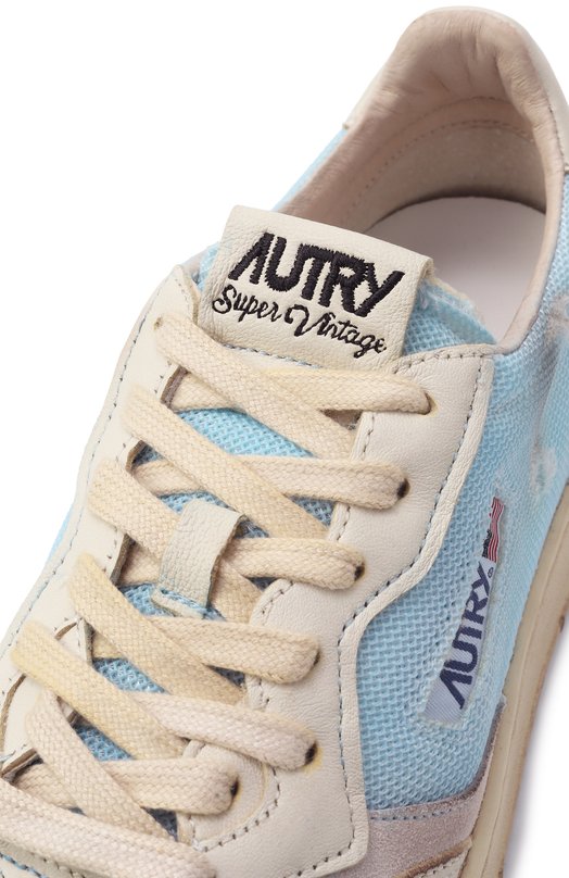 Кожаные кеды Super Vintage Autry A1UNAVLMDA02 Голубой  A1UNAVLMDA02 Фото 7