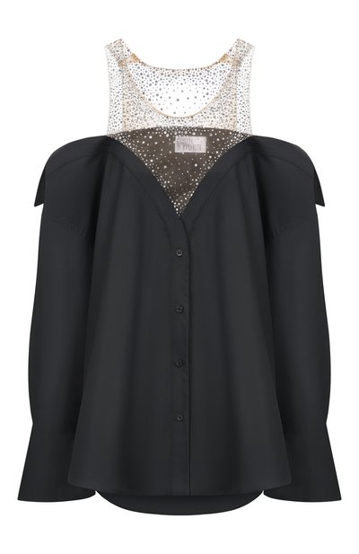 Женское хлопковое платье GIUSEPPE DI MORABITO, арт. 06PSDR721YC 16302