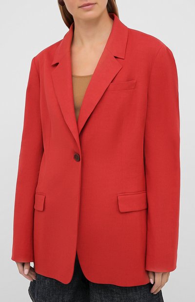 Жакет из смеси льна и хлопка BRUNELLO CUCINELLI, арт. MF5918985, фото 3