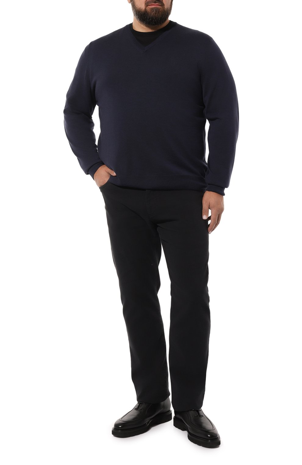 Шерстяной пуловер CANALI, арт. C0029B/MK00077, фото 2