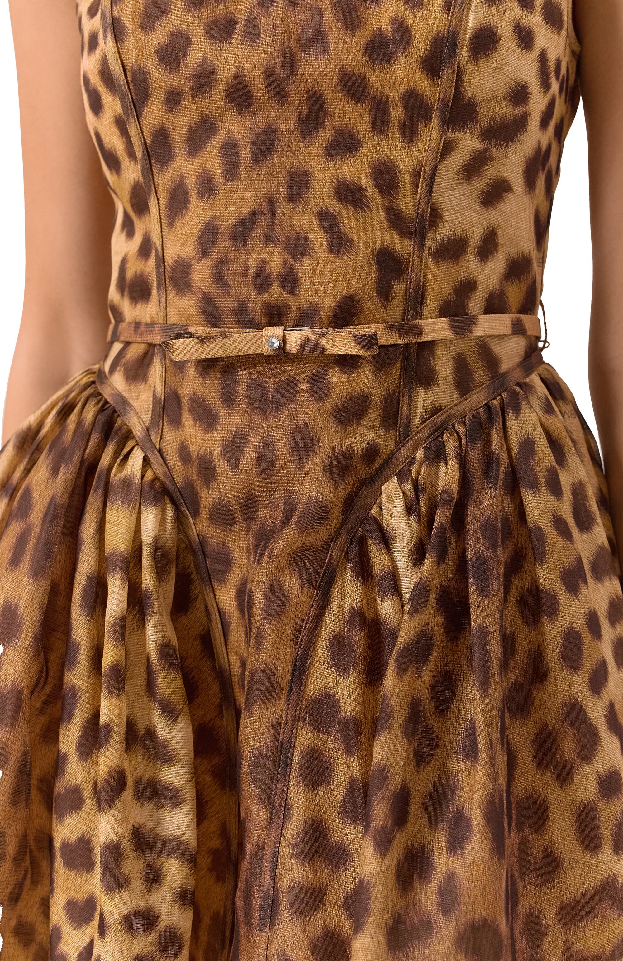 Платье изо льна и шелка ZIMMERMANN, арт. 2150DR251, фото 5