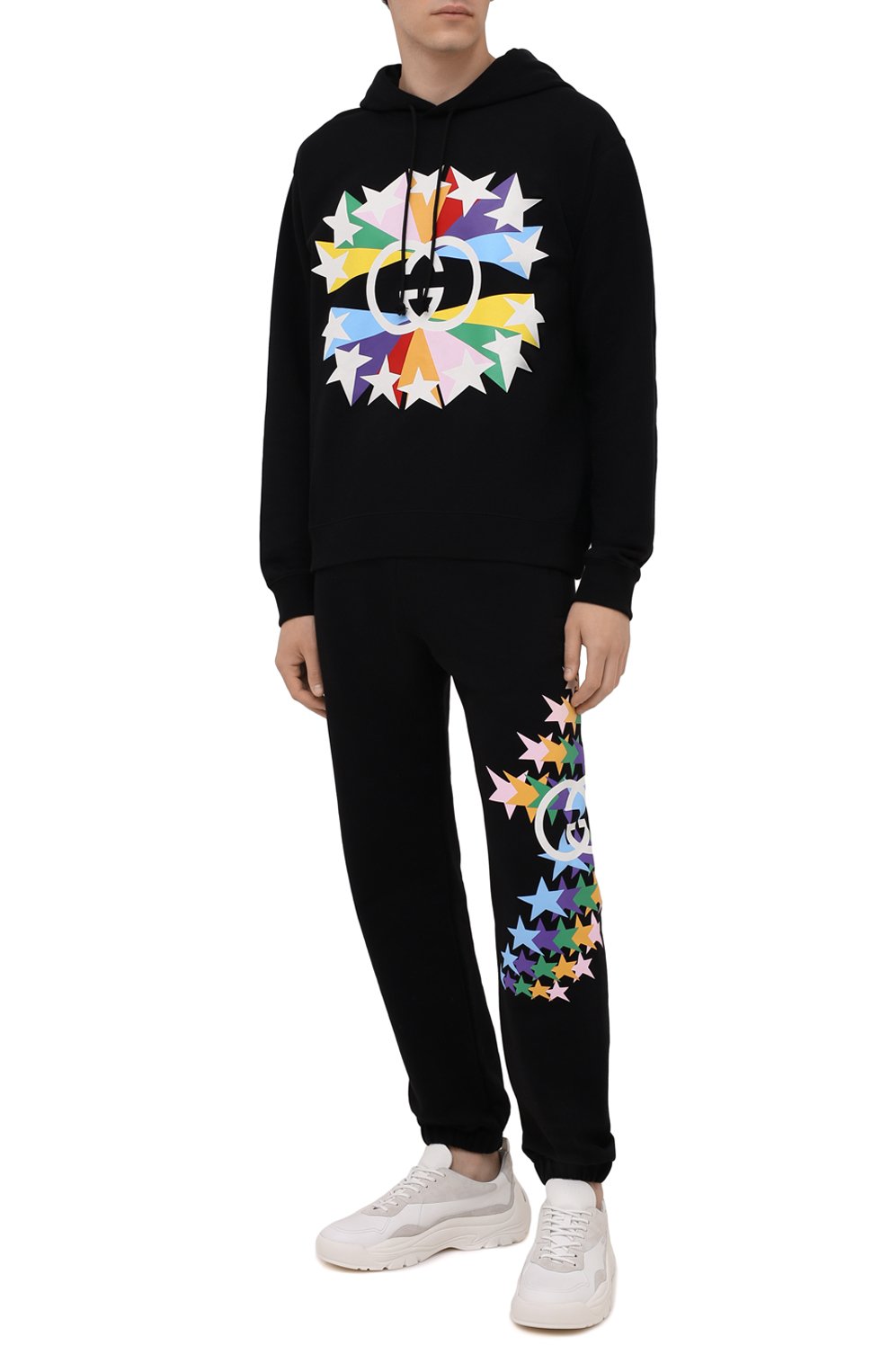 Хлопковые джоггеры GUCCI, арт. 663246/XJD0V, фото 2