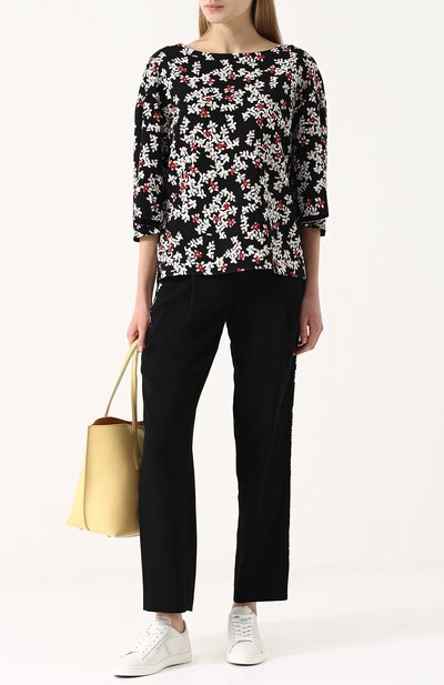 Кожаные кеды с перфорацией на шнуровке TOD’S, арт. XXW12A0T49008VB001, фото 2