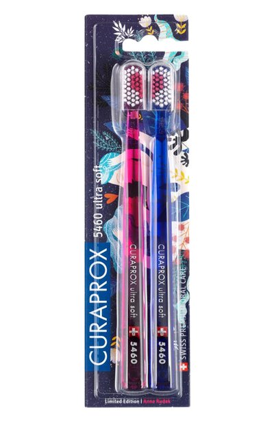Женская набор зубных щеток "ultrasoft" duo love CURAPROX, арт. 7612412426366