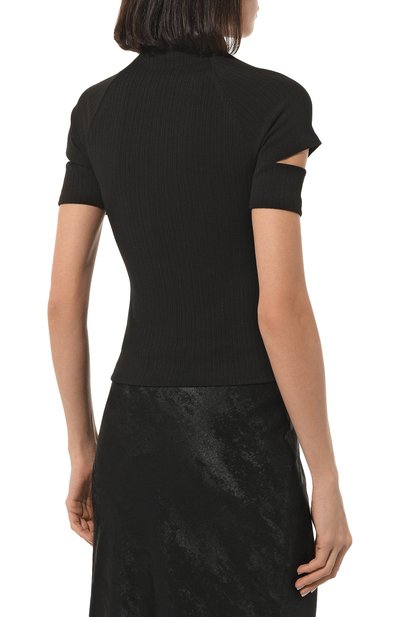 Топ HELMUT LANG черного цвета по цене 25200 руб., арт. M10HW516, фото 4 Топ HELMUT LANG, арт. M10HW516, фото 4