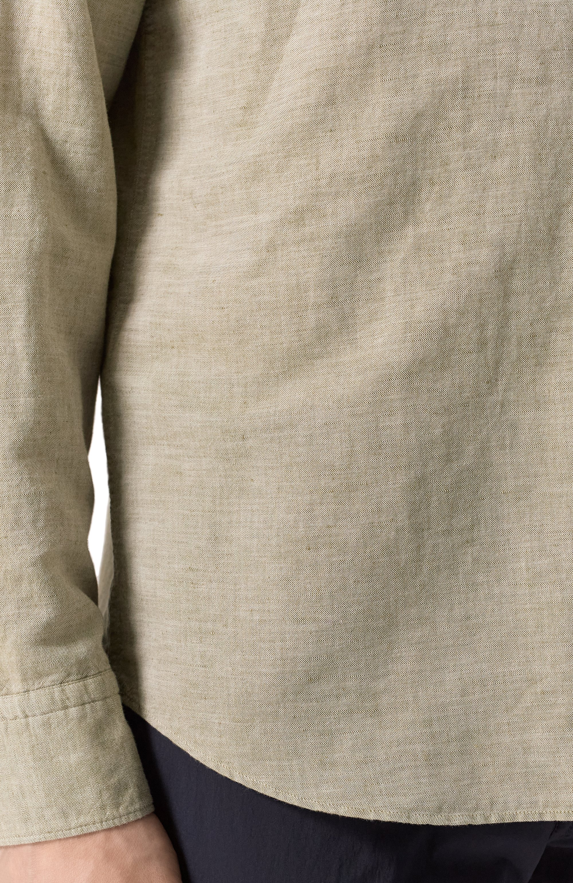 Рубашка изо льна и хлопка BOSS, арт. 50539531, фото 5