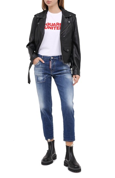 Хлопковая футболка DSQUARED2, арт. S75GD0109/S23009, фото 2