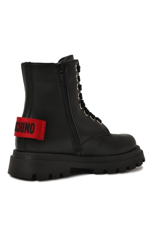 Кожаные ботинки Moschino 3