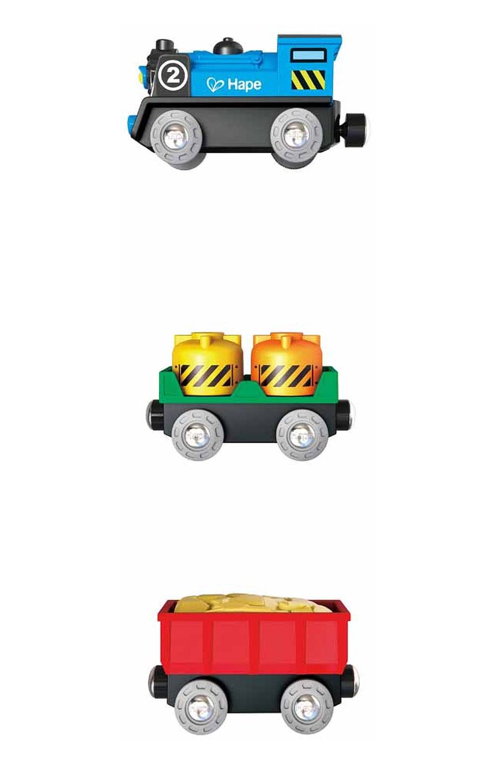 Игрушка товарный поезд HAPE, арт. E3720_HP, фото 3