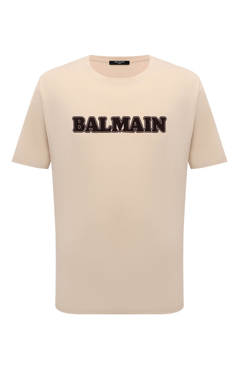 Хлопковая футболка BALMAIN, арт. BH0EG000/BC52, фото 1
