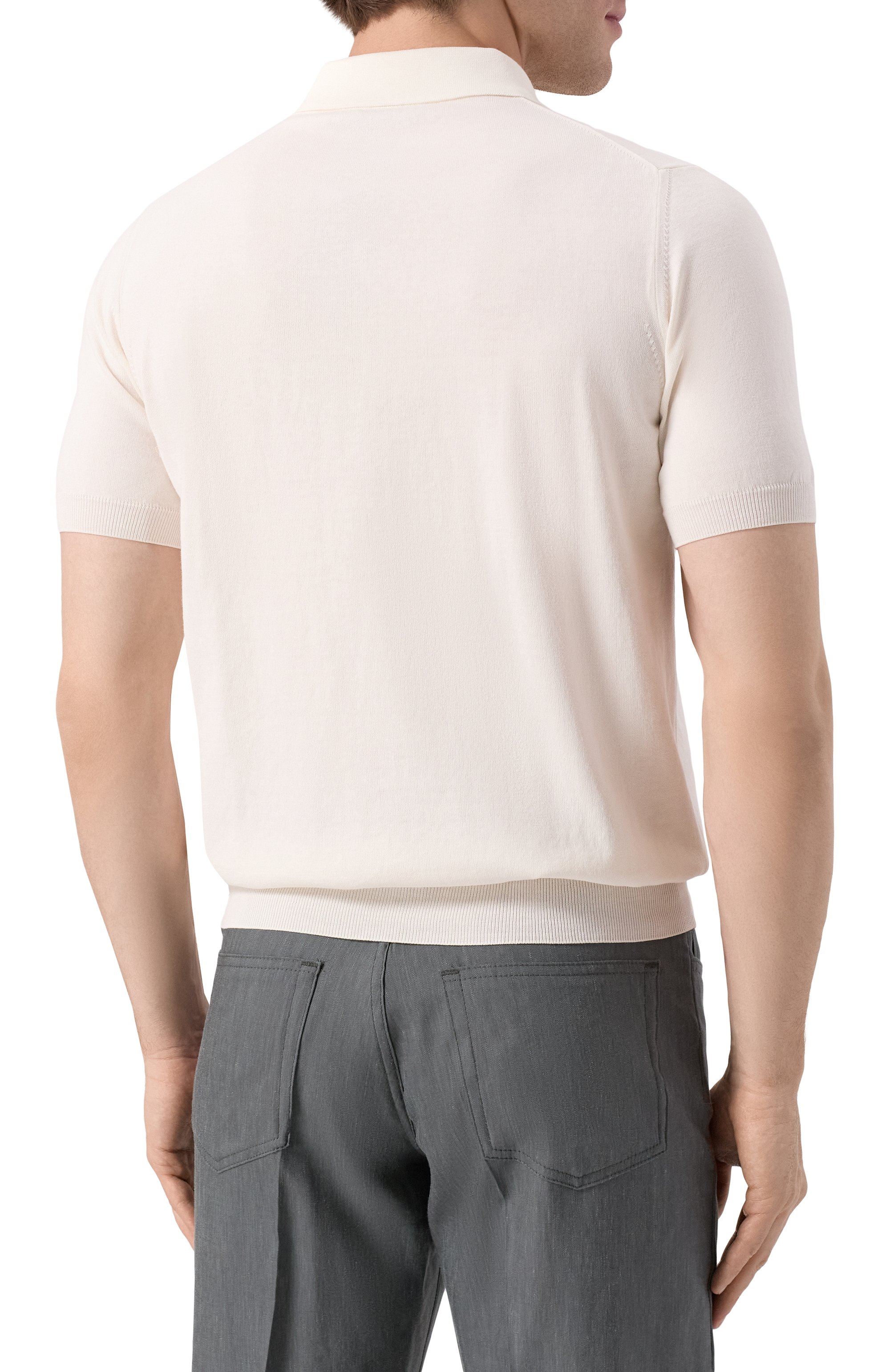 Хлопковое поло CANALI, арт. C0454/MK00145, фото 4