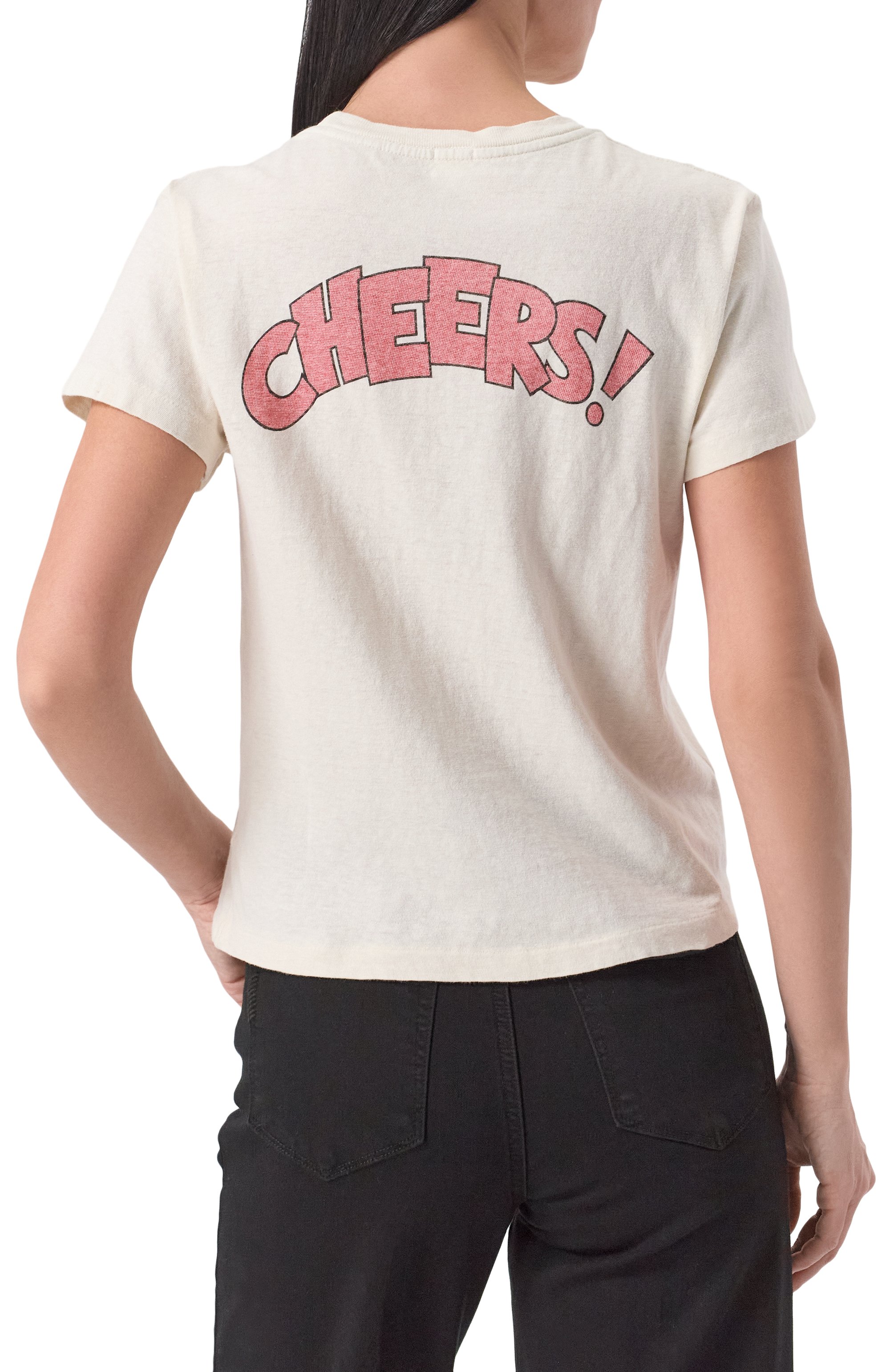 Хлопковая футболка RE/DONE, арт. 024-02WCGT314, фото 4