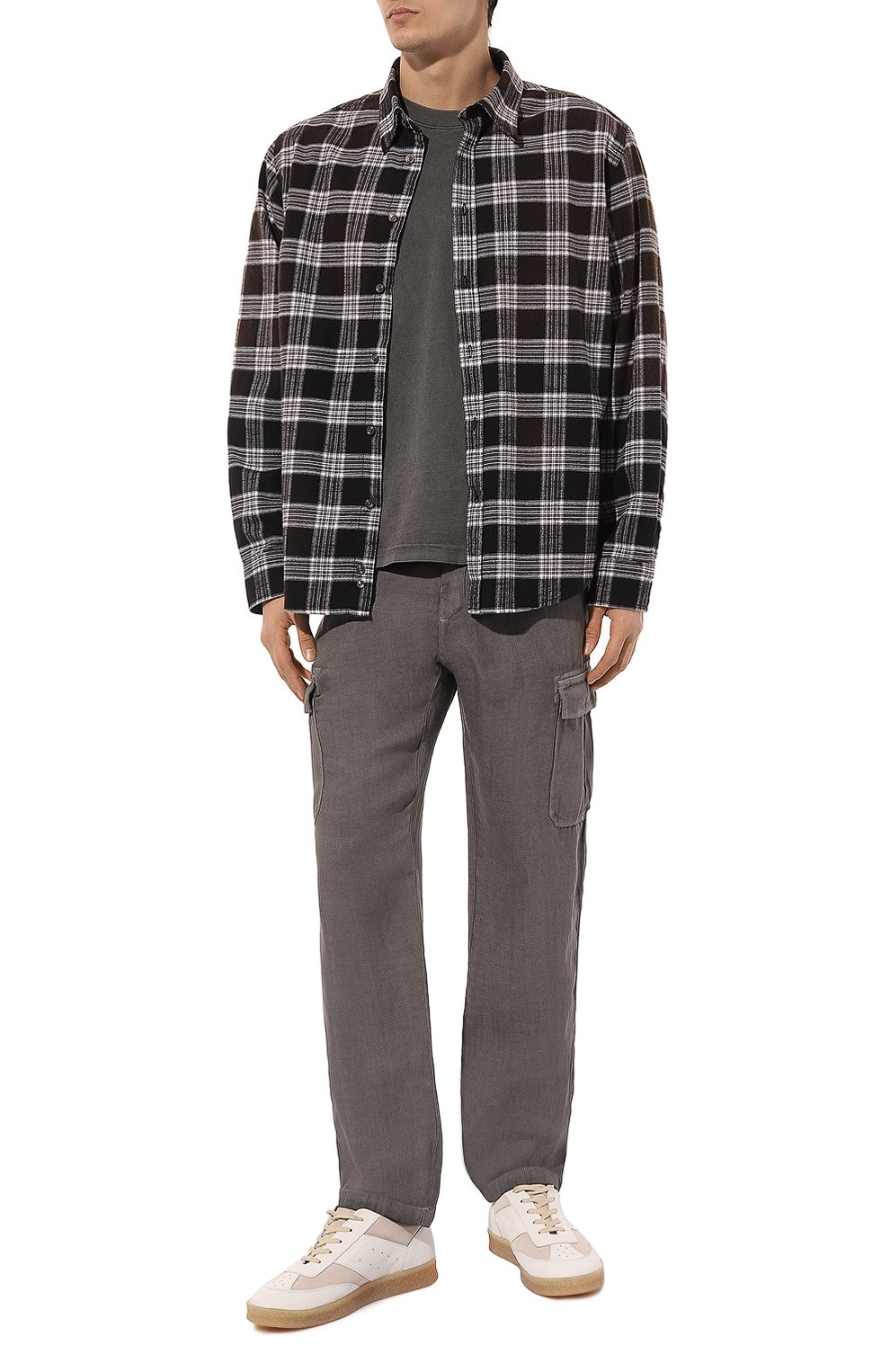 Льняные брюки-карго 120% LINO, арт. 31ALIM29DX/000D943/S00, фото 2