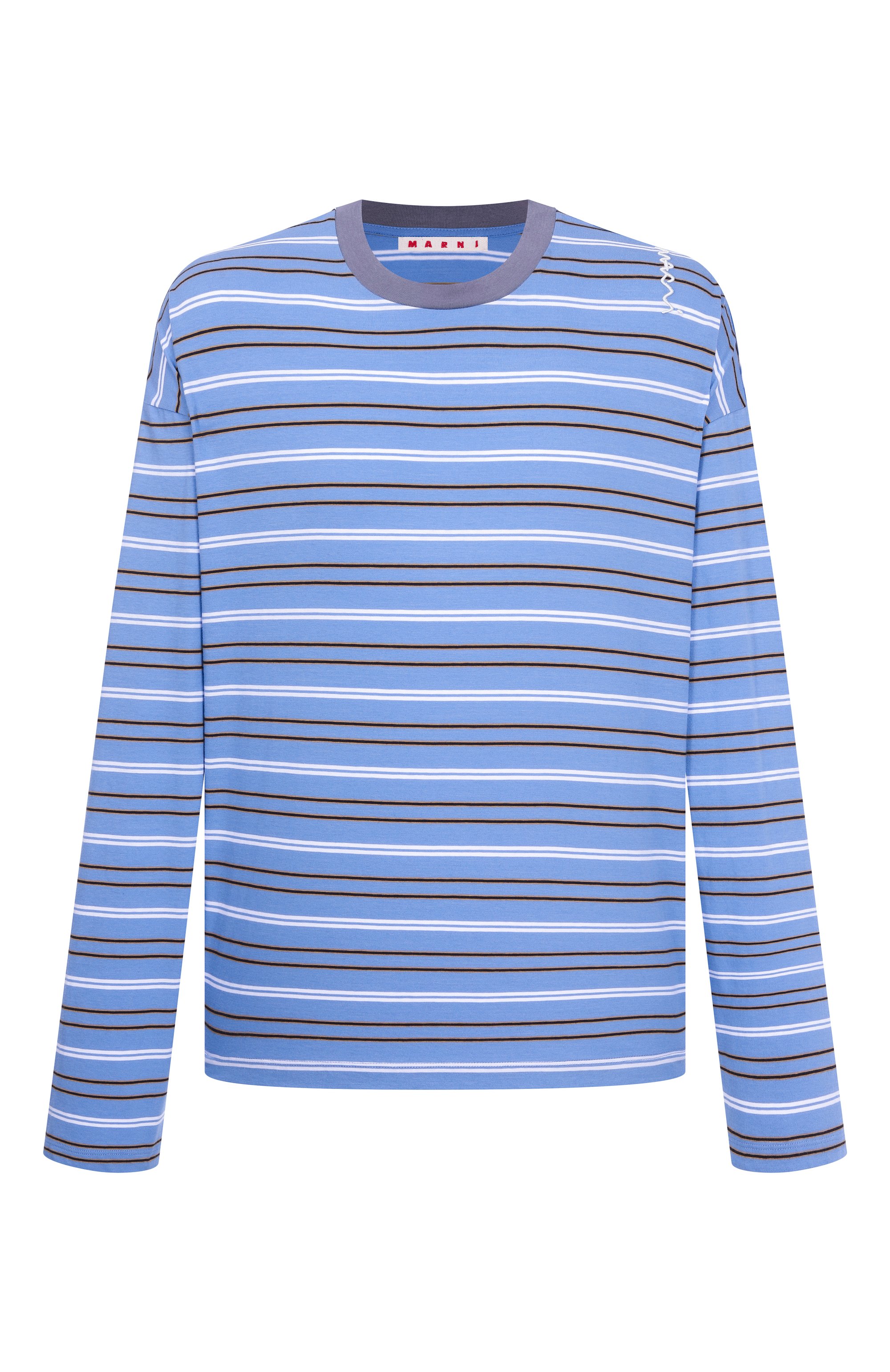Хлопковый лонгслив MARNI, арт. HUMU0325S0/UTC452, фото 1