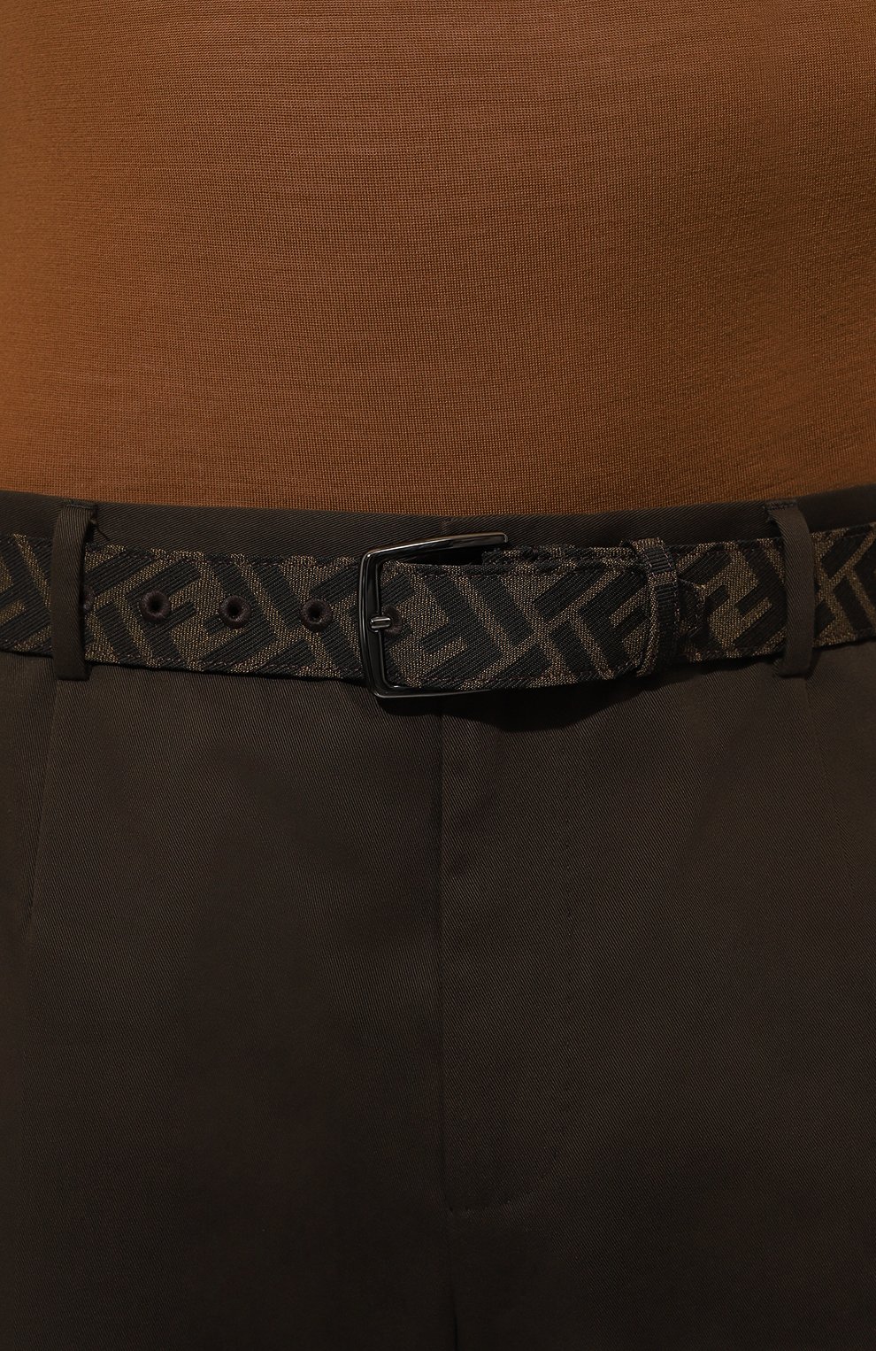 Кожаный ремень FENDI, арт. 7C0497 ALWK, фото 2