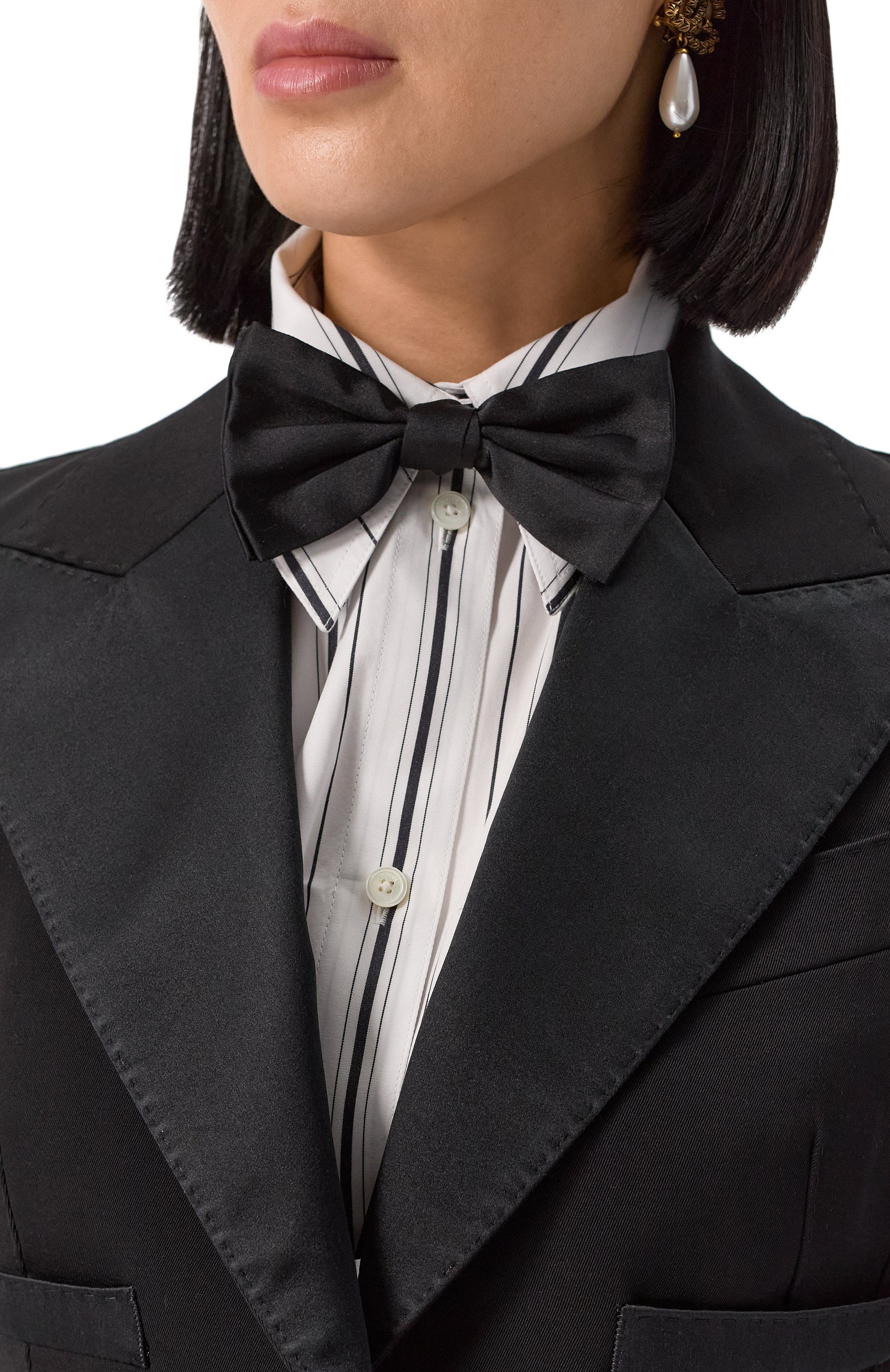 Жакет из шерсти и шелка DOLCE & GABBANA, арт. F29GFT/FU21E, фото 5