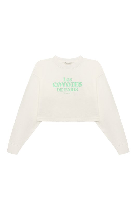 

Хлопковый свитшот Les Coyotes de Paris, Белый
