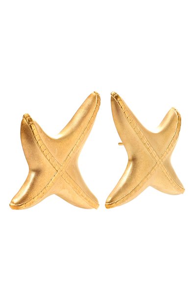 Серьги звёзды STATEMENTS, арт. AH E03З G, фото 3