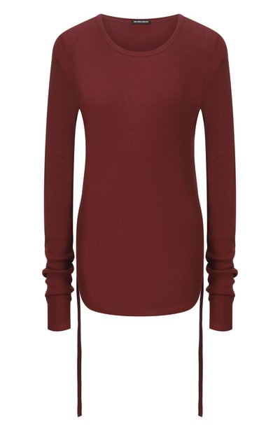 Женский хлопковый лонгслив ANN DEMEULEMEESTER, арт. B0014242/FA659