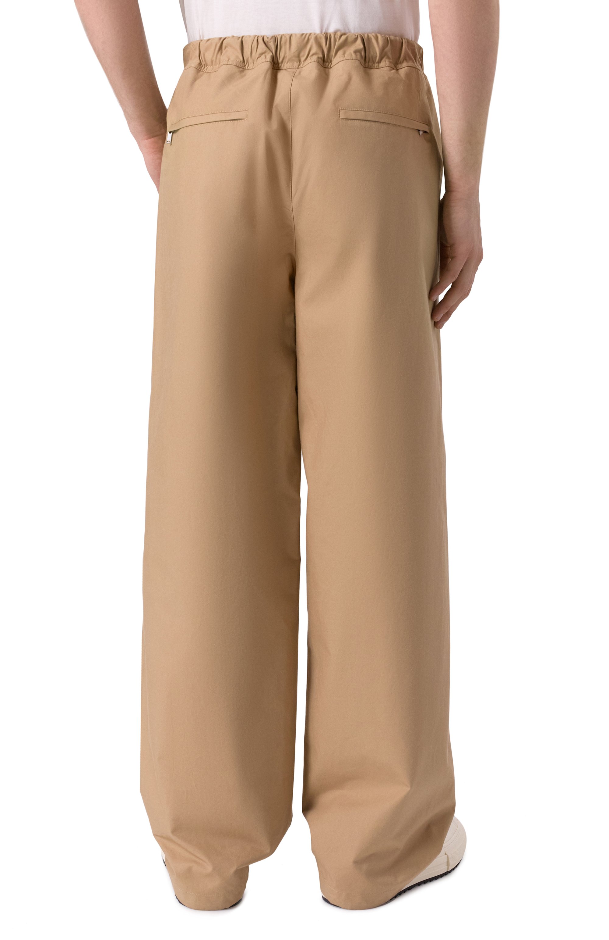 Хлопковые брюки JIL SANDER, арт. J47KA0268-J45296, фото 4