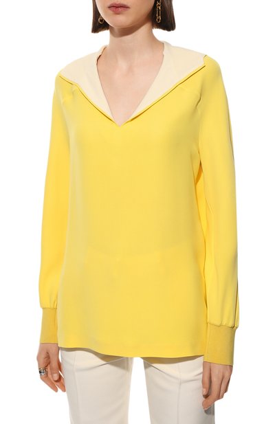 Шелковая блузка LORO PIANA, арт. FAM0910, фото 3