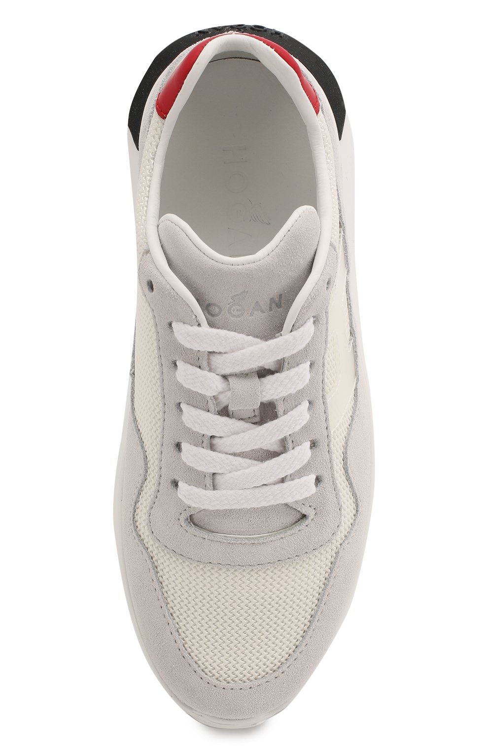 Замшевые кроссовки HOGAN, арт. HXC3710AP30NNM, фото 4