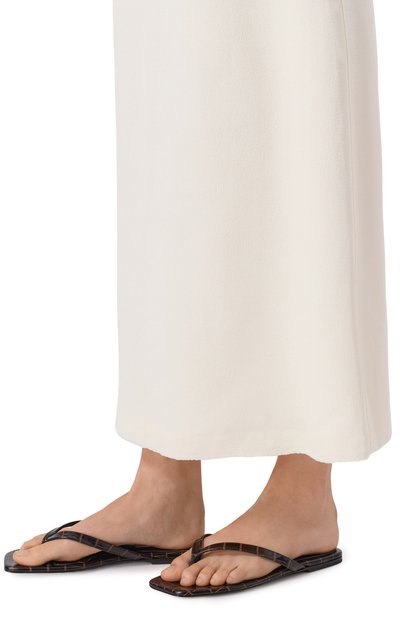 Женские кожаные шлепанцы TOTEME, арт. 252-WAS4557-LE0076