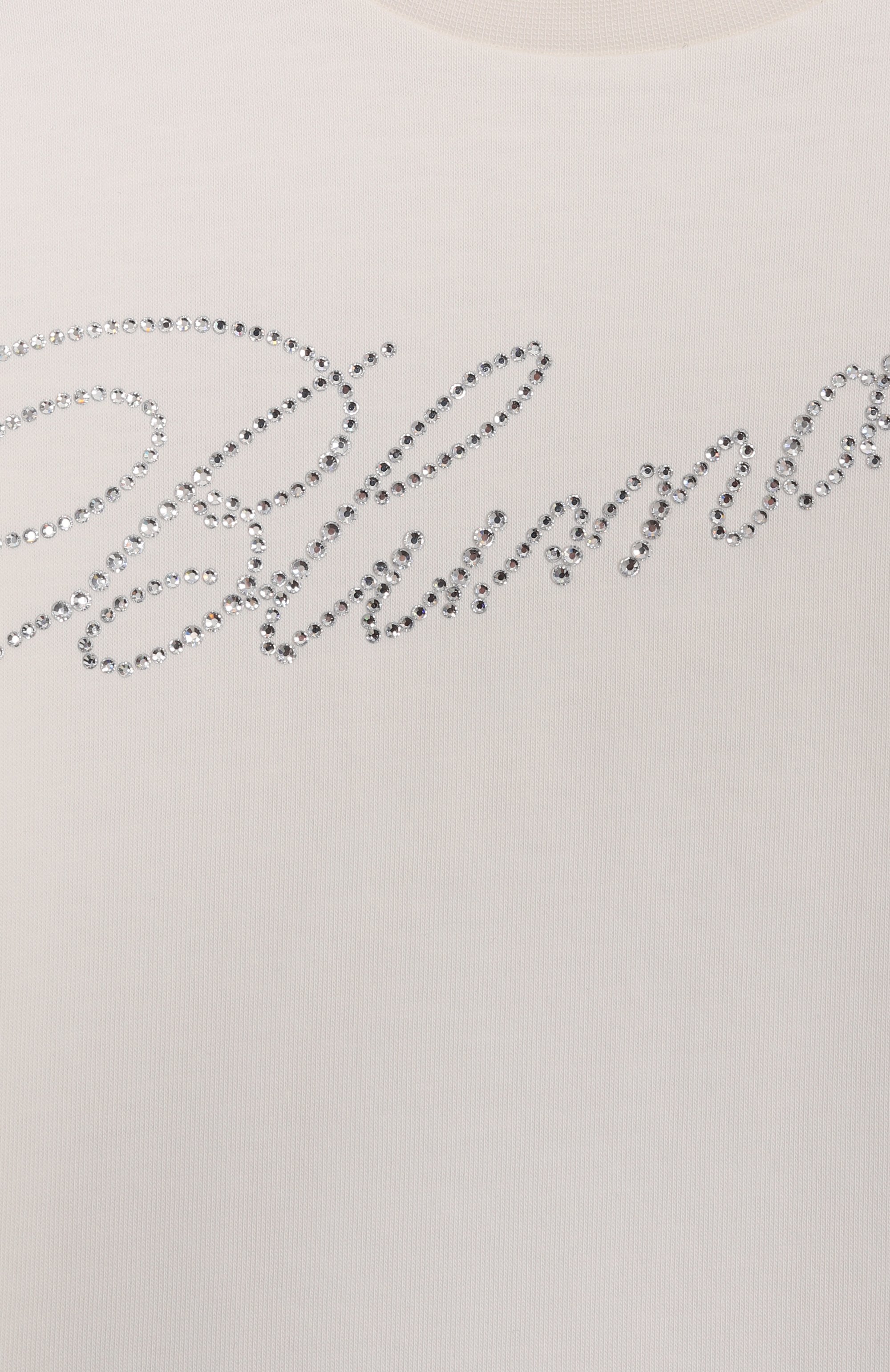 Хлопковая футболка BLUMARINE, арт. BFTS008.0.JF056/6A-12A, фото 3