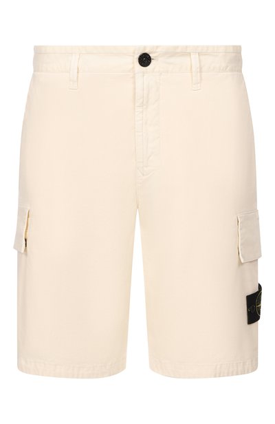 Мужские хлопковые шорты STONE ISLAND, арт. L1S15L100018/S0004