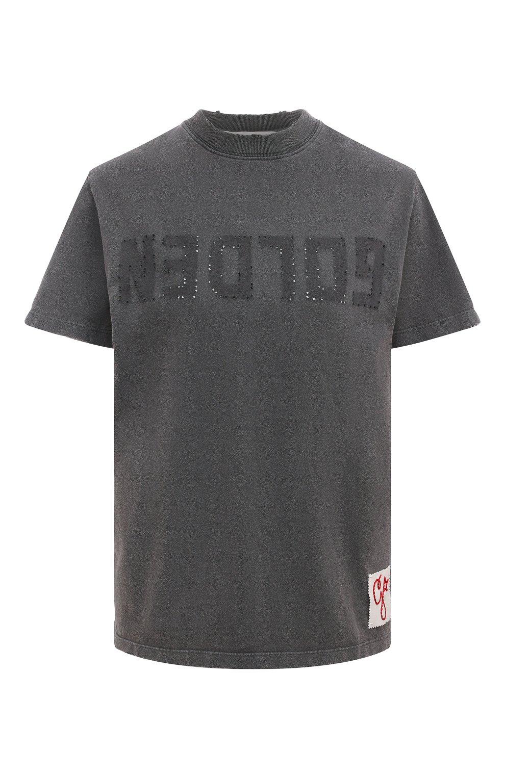 Хлопковая футболка GOLDEN GOOSE DELUXE BRAND, арт. GWP01220/P00067160318, фото 1