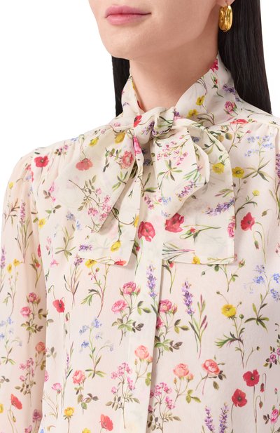 Шелковая блузка GIAMBATTISTA VALLI, арт. 25SSPVCA1212-39PRI, фото 5