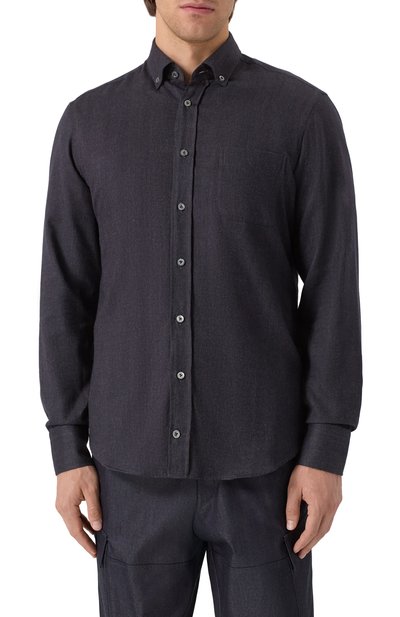 Рубашка из хлопка и лиоцелла VAN LAACK, арт. VL-R0Y-PTFK/155048, фото 3