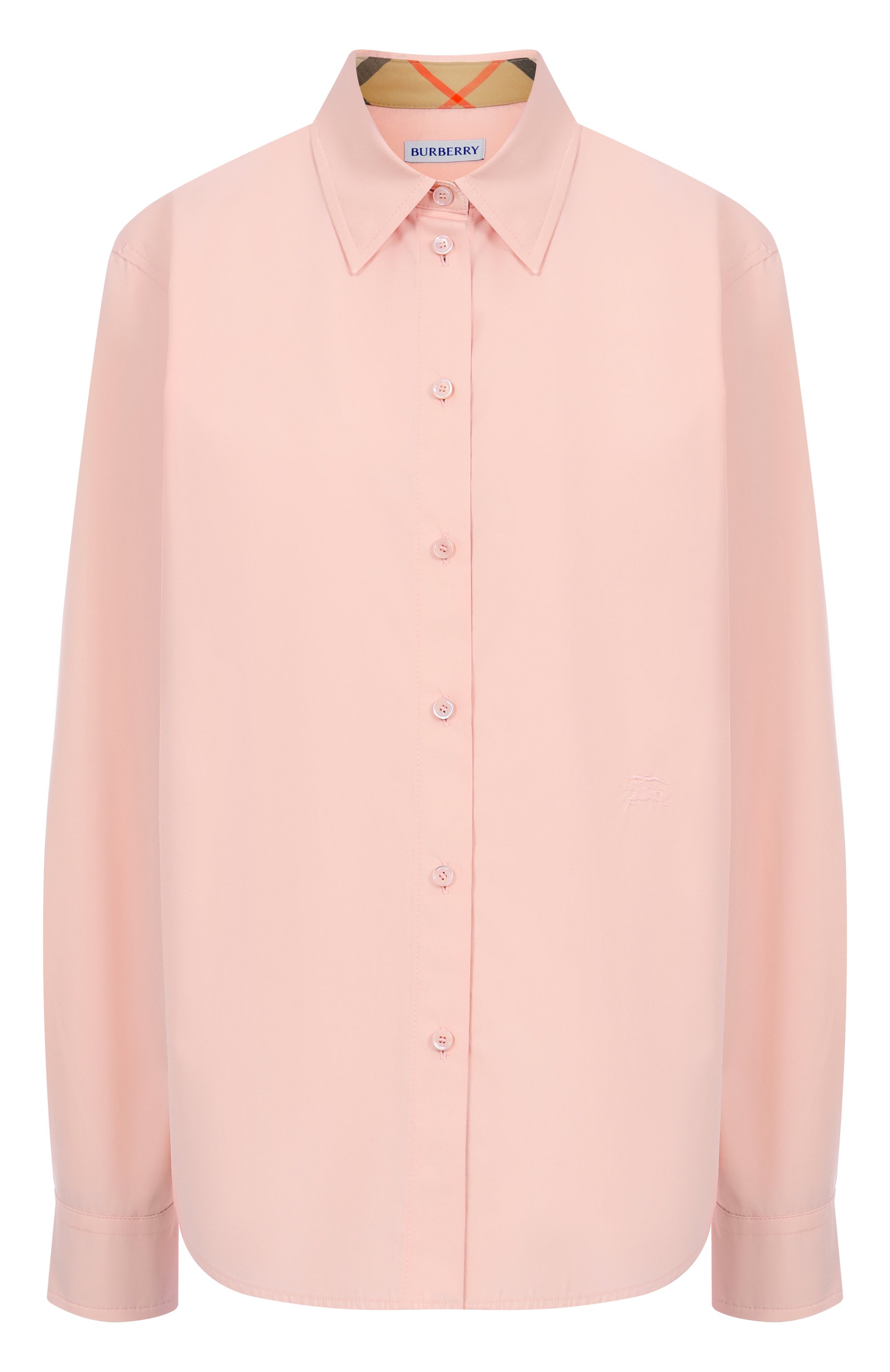 Хлопковая рубашка BURBERRY, арт. 8111216, фото 1