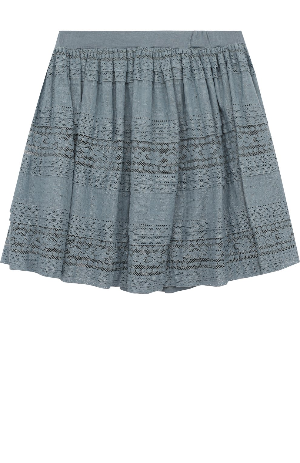 Мини-юбка свободного кроя с кружевной отделкой TWINSET, арт. GA72QA/12A-16A, фото 2